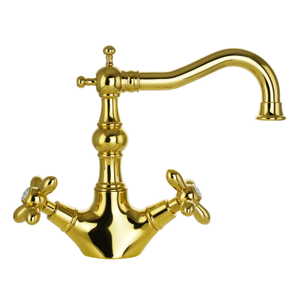 Смеситель Migliore Princeton Plus 19440 для раковины - золото