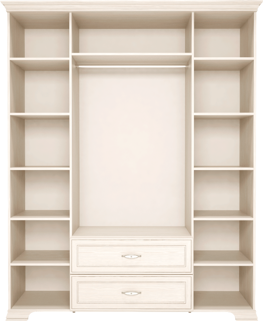 Шкаф для одежды 4-х дверный с ящиками Венеция 02