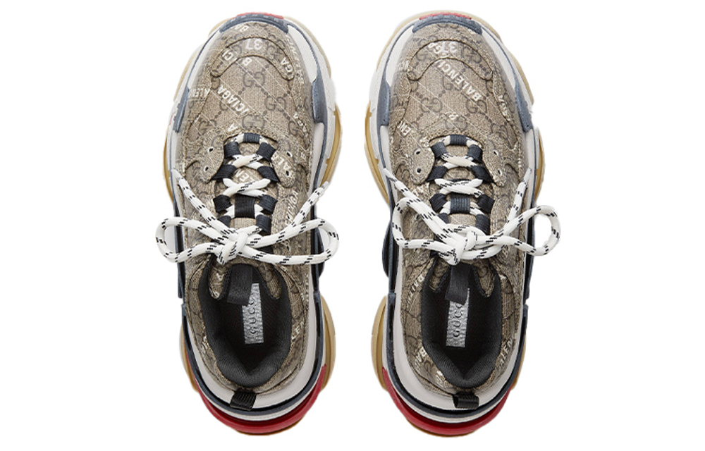 Gucci X Balenciaga Triple S (Женская размерная сетка)