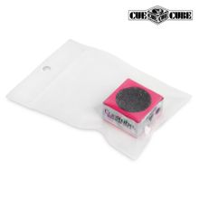 Инструмент для обработки наклейки Cue Cube розовый