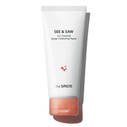 The Saem See & Saw AC Control Deep Cleansing Foam пенка для контроля чистоты и жирности кожи
