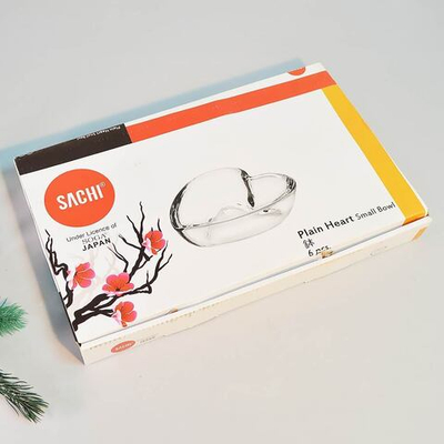 Набор салатников 6шт 7,5*9,5см "Сердце"