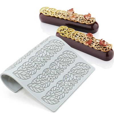 Силиконовый коврик для декора "Листья №2"