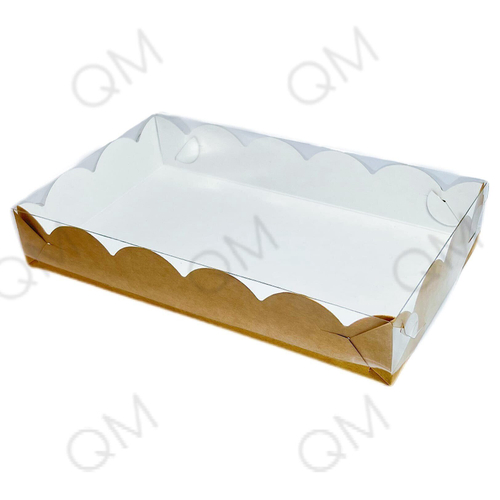 Коробка для печенья и пряников 200х120х35 мм (крафт), 50шт