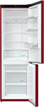Отдельностоящий двухкамерный холодильник Gorenje NRK6192CR4