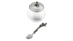 Банка для меда и джема с ложкой 360мл Vagabond House Черника