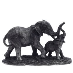 GAEM Фигурка декоративная "Слоны", L21 W7 H13 см