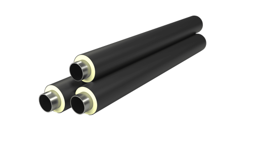 Труба круглая электросварная 76 ст.09Г2С- ППУ- ПЭ ГОСТ 30732-2020