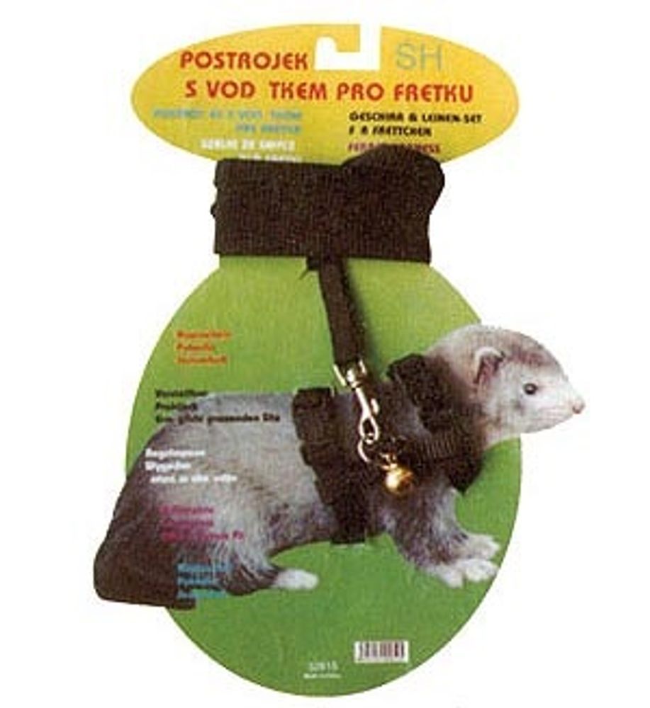 ШЛЕЙКА+ПОВОДОК Д/ХОРЬКОВ SH240 120см х 20/30см ШЛЕЙКА+ПОВОДОК Д/ХОРЬКОВ SH240 120см х 20/30см