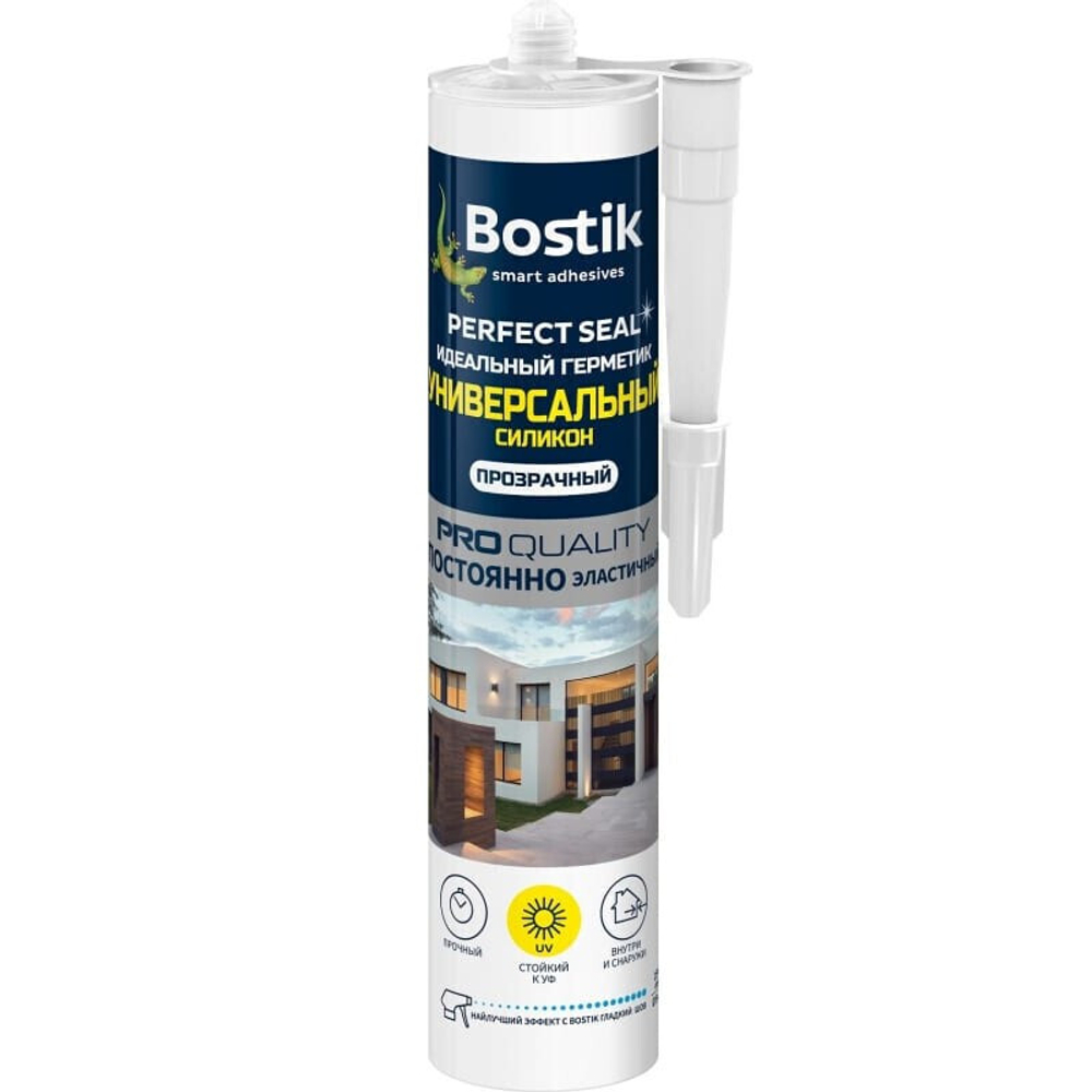 Герметик силиконовый Bostik Perfect Seal универсальный прозрачный 280 мл