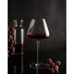 Бокал для вина 710 мл "Zie Optical" d 6,6 см h25,3 см оптические грани P.L. - BarWare [4]