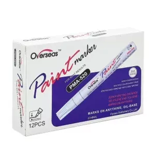 Маркер-краска PMA-520 черный, белый