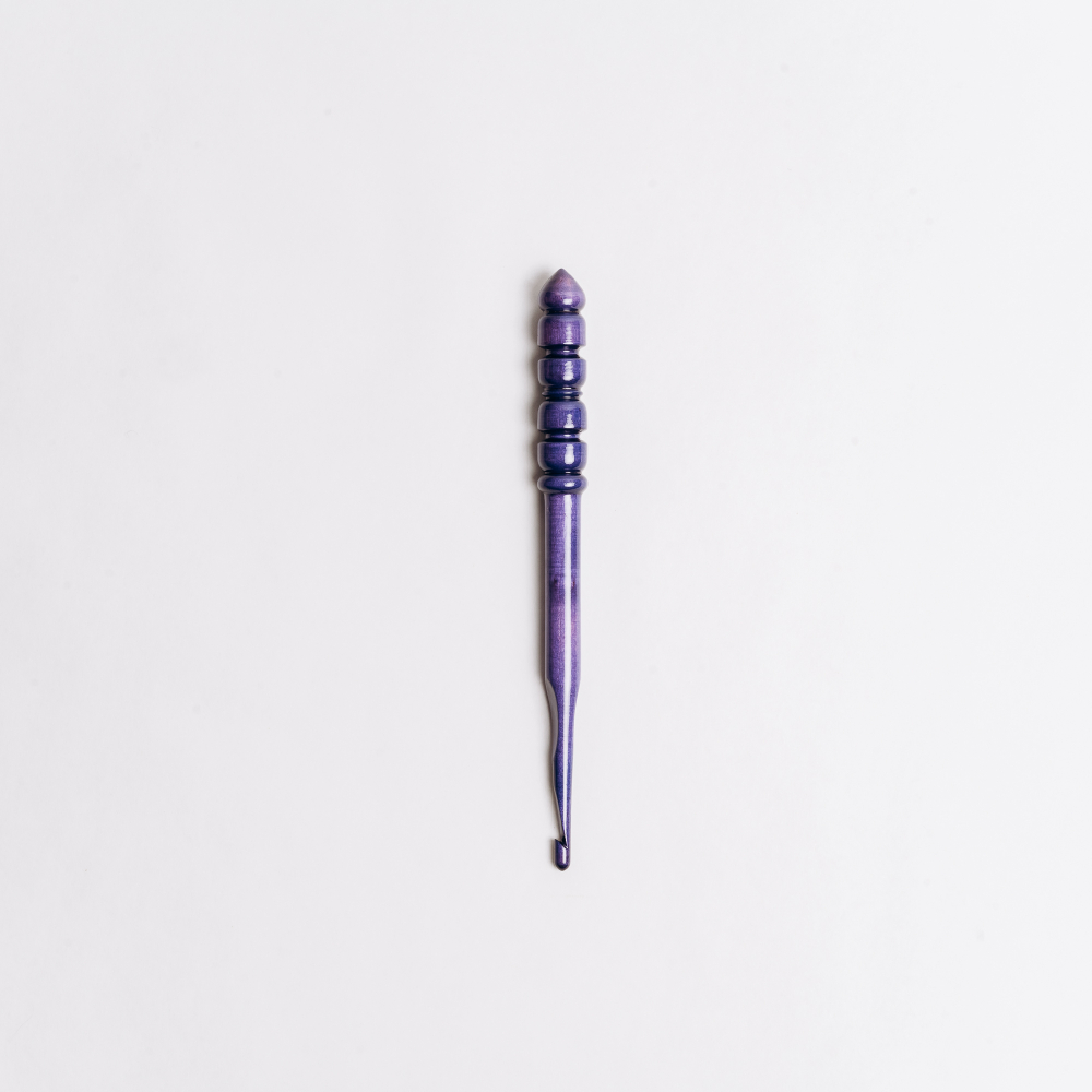 Деревянный крючок для вязания из древесины клена 8 мм. K347