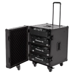 Кейс UDG Ultimate Flight Case 4 CDJ/ Mixer Black Plus (Trolley & Spinner Wheels)