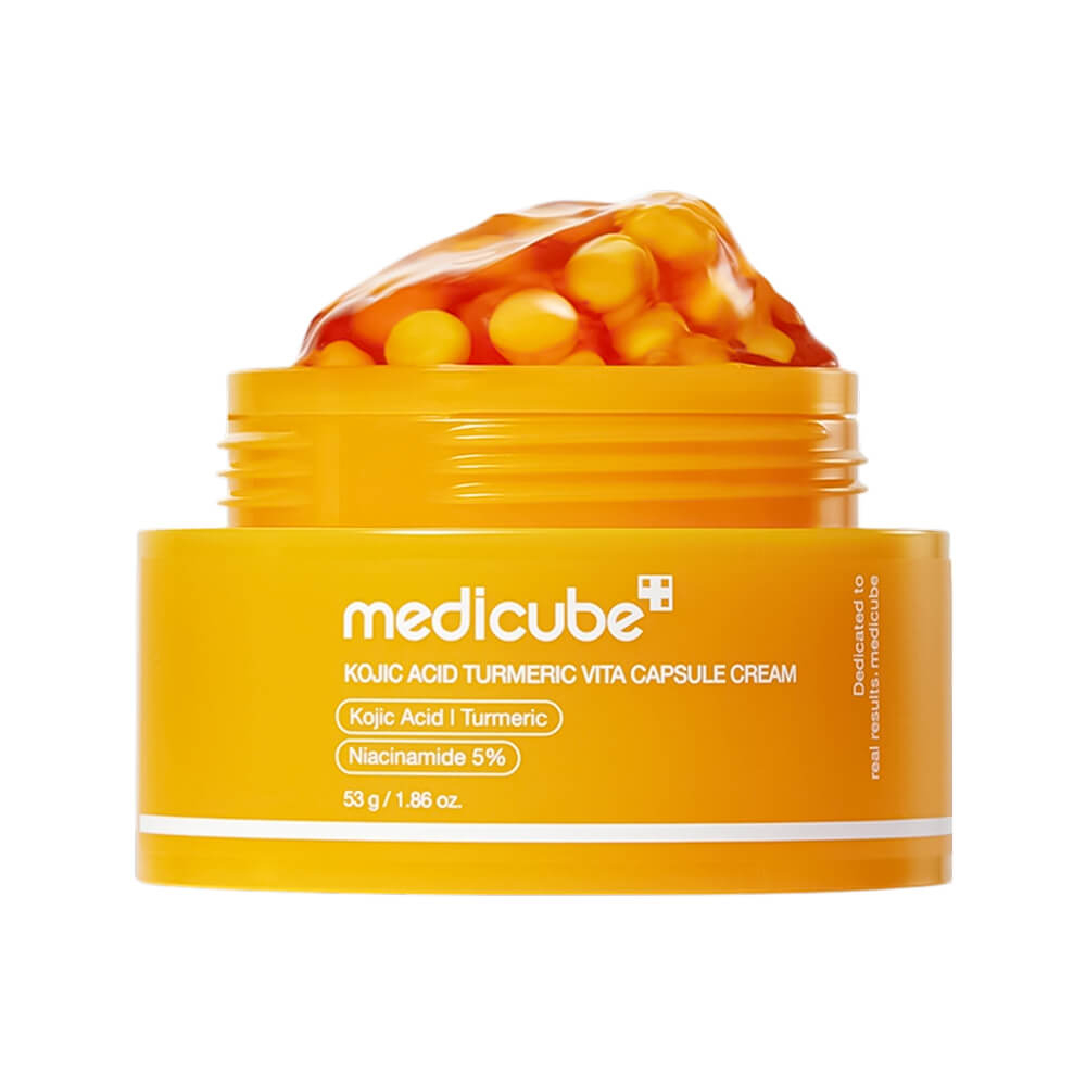 Medicube Kojic Acid Turmeric Vita Capsule Cream капсульный крем с койевой кислотой против пигментации