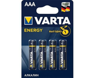 Элемент питания Varta 4103.229/213.414 ENERGY LR03/286 BL4 - блистер 4шт.