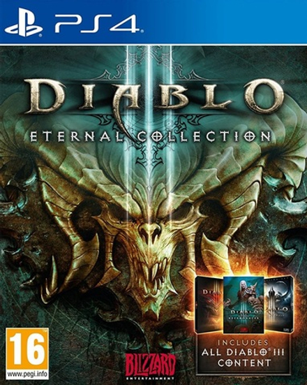 Diablo III - Eternal Collection (диск для PS4, полностью на английском языке)