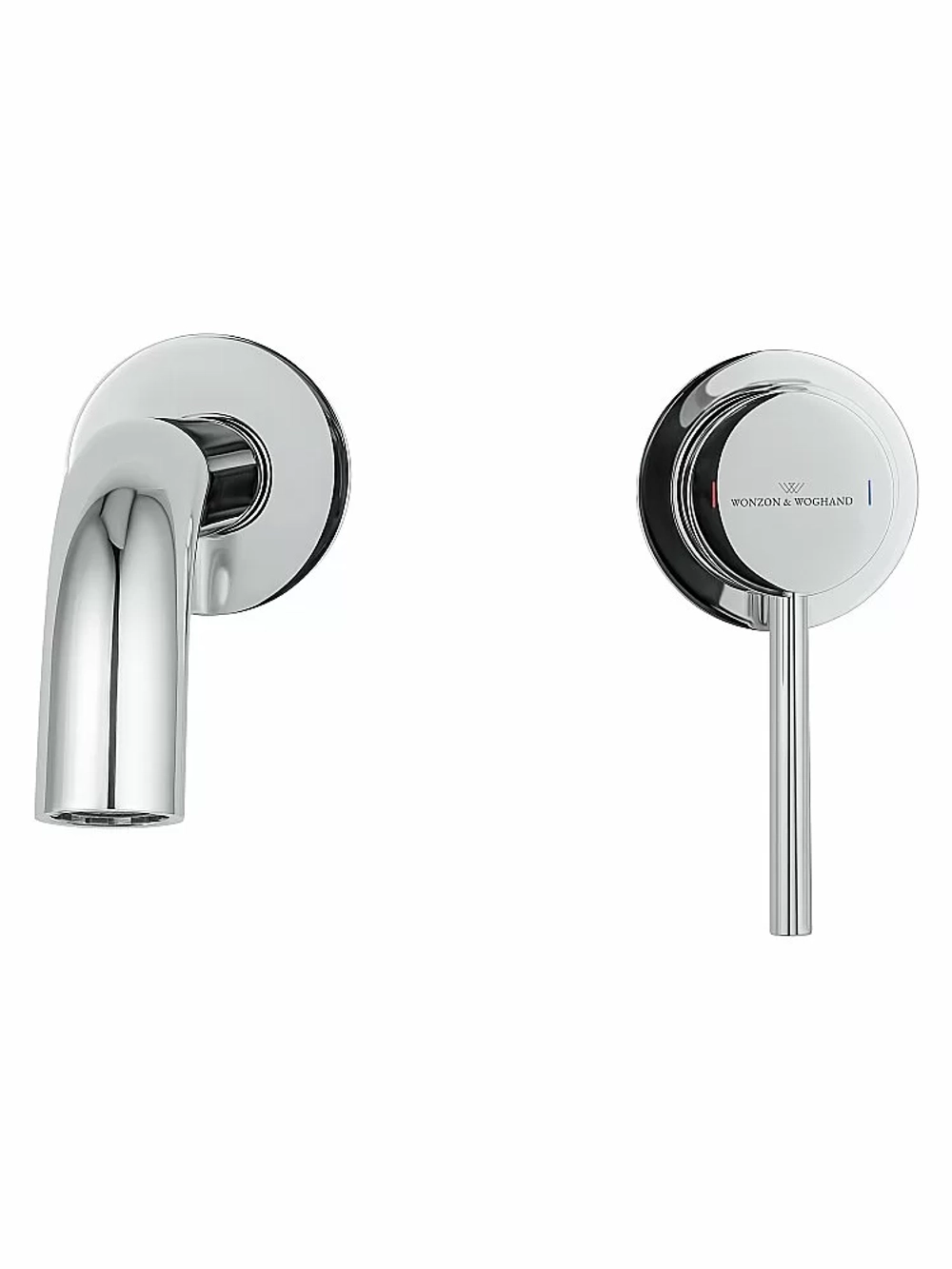 Смеситель для раковины встраиваемый WONZON & WOGHAND STICK WW-88869017-CR хром