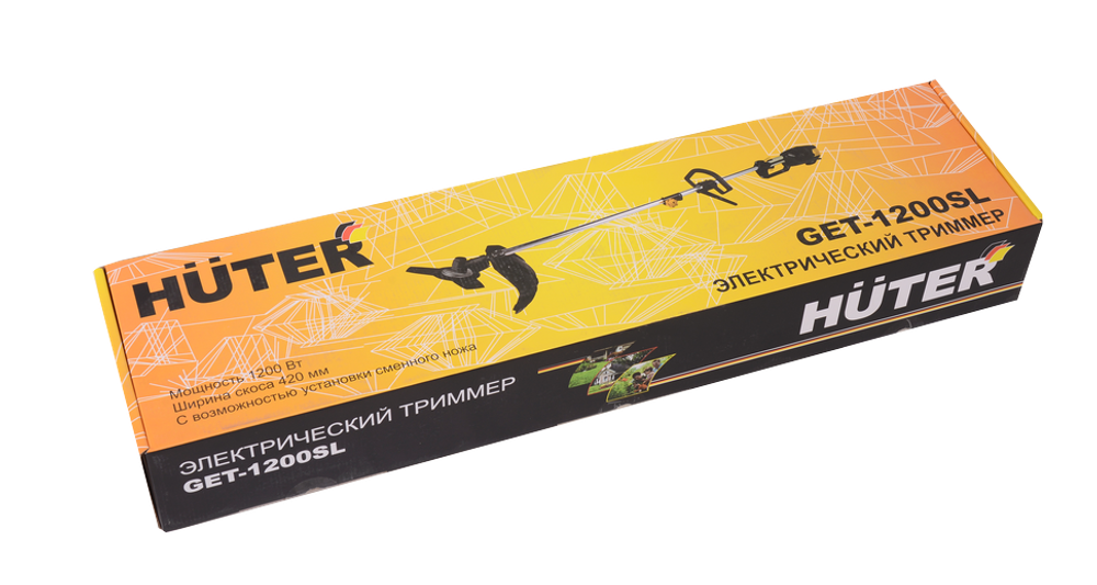 Электрический триммер HUTER GET-1200SL