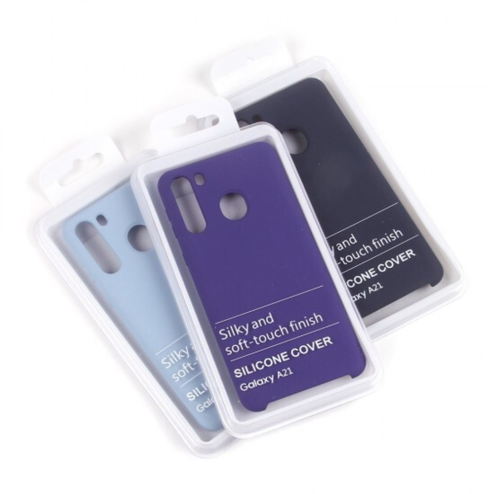 Панель Soft Touch для Samsung Galaxy A21, 007002 Красный