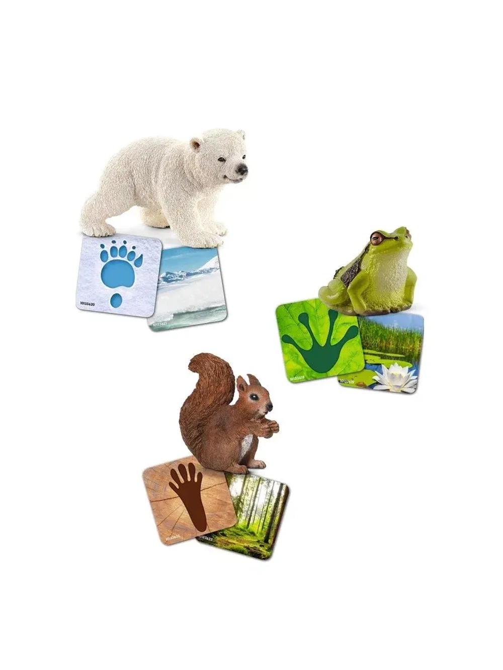 Карточная игра Мир диких животных Wild Lif Schleich 42474