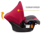 Детское автомобильное кресло ZLATEK "Colibri" красный, 0-1,5 лет, 0-13 кг, группа 0+, шт