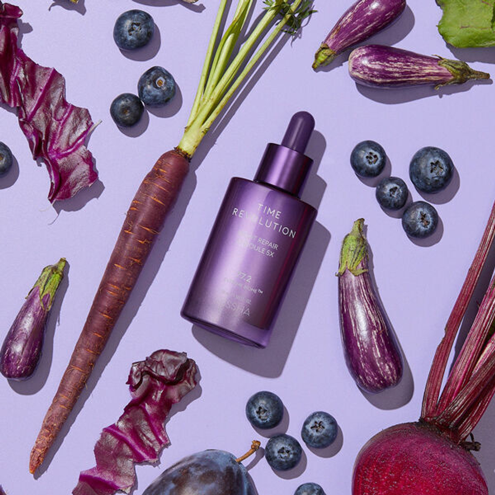 Ночная восстанавливающая сыворотка с пробиотиками Missha Time Revolution Night Repair Ampoule 5X, 50мл
