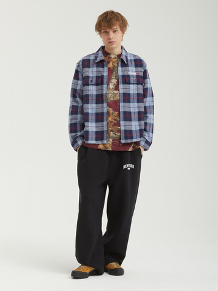 Мужская Рубашка Flannel Zip