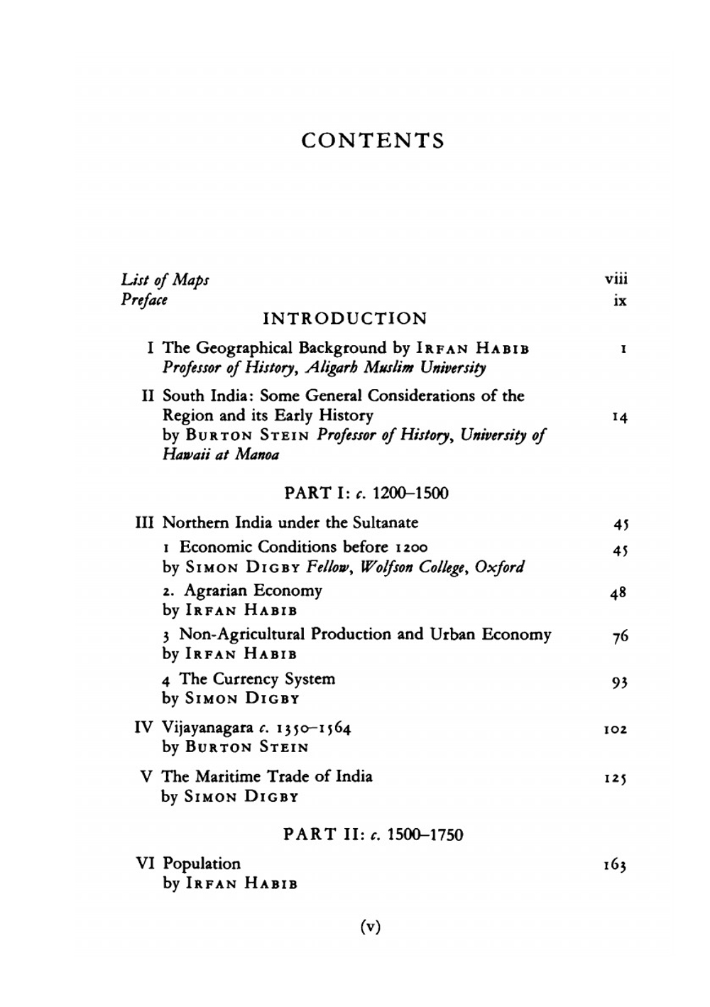 The Cambridge Economic History of India. Volume 1 | Tapan Raychaudhuri; Irfan Habib