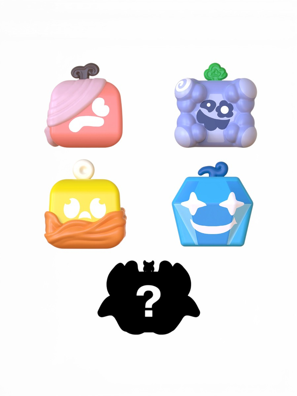 Игрушка-антистресс Squishy fruits S1 BLOX FRUITS БЛОКС ФРУТС 65250