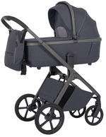 Коляска Carrello Vector CRL-6550 Ammonite AY329 Pro Absolute Black с базой Isofix 3 в 1 Plum Grey