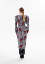 Платье «Марлен», серый