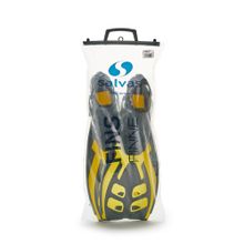 Ласты для плавания SALVAS Tonic Dive, BA190SMGGSTS, размер S/M, желтые