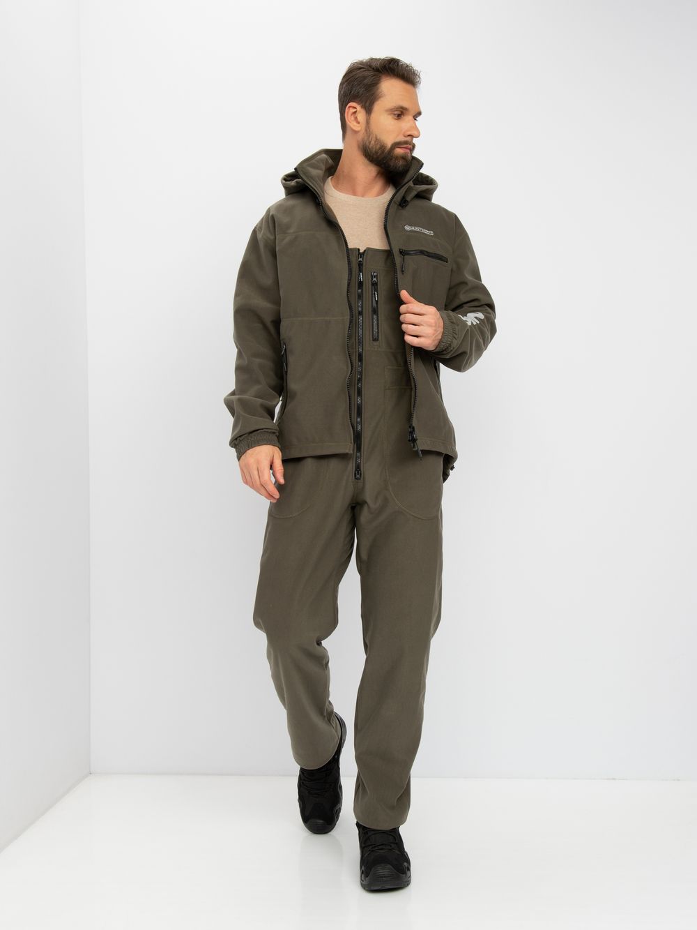 Костюм демисезонный Никс-Люкс ткань Alova Windblock цвет Хаки