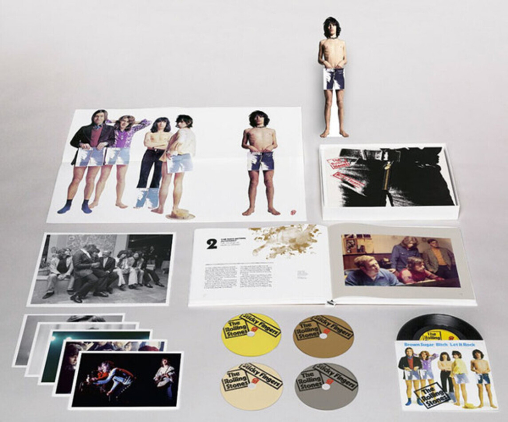 The Rolling Stones / Sticky Fingers (Super Deluxe Edition)(3CD+DVD+7" Vinyl Single)