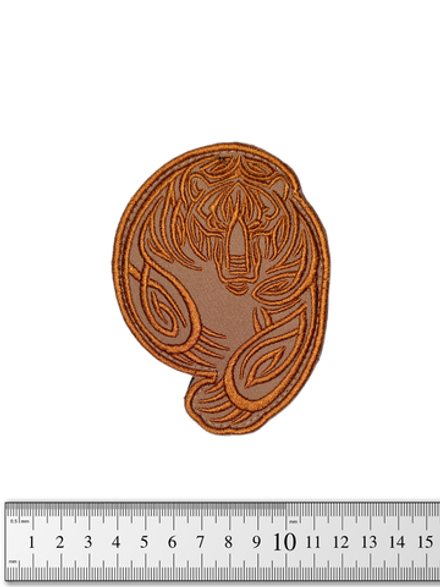 Шеврон Медведь Велеса вышивка. Койот