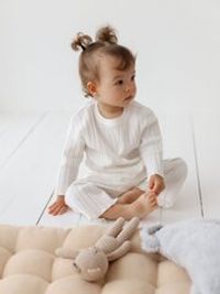 Пижама "Молоко" из ажурного хлопка 0+