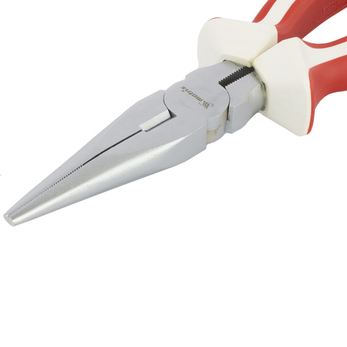 17190 Длинногубцы White Nickel, 200 мм, прямые, никелированн