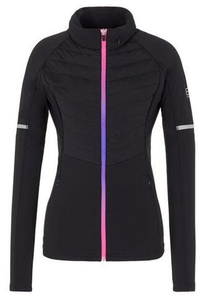 Женская теннисная куртка EA7 Woman Woven Bomber Jacket - Black