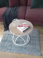 Журнальный стол Тюльпан - БД - МДФ в ПВХ