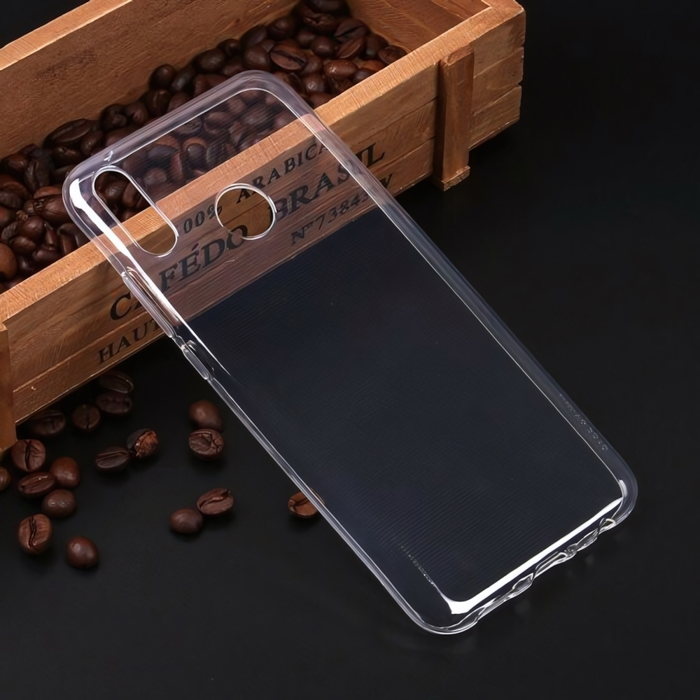 Силиконовый чехол для Huawei Y9 2019, 1 мм, 008291-1 Прозрачный