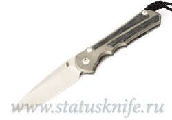 Нож Chris Reeve Large Inkosi Black Canvas Micarta MagnaCut 1012фотография - 1