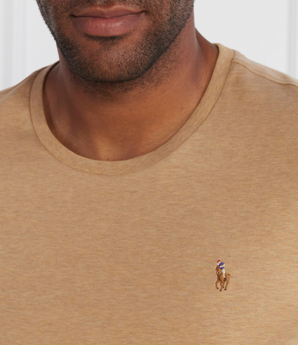 Футболка POLO RALPH LAUREN - светло-коричневый(710740727)