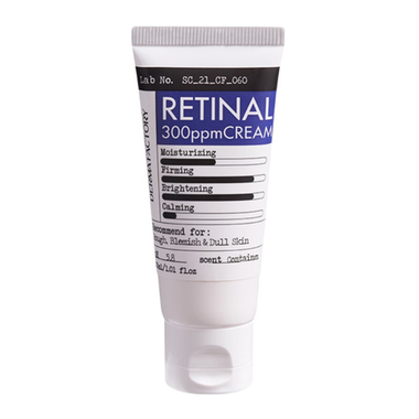 Ночной крем для упругости кожи с ретиналем DERMA FACTORY Retinal 300 ppm Cream