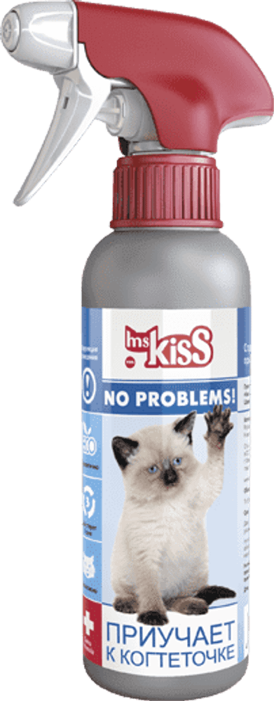 Ms.Kiss спрей "Приучает к когтеточке" д/кошек, 200мл