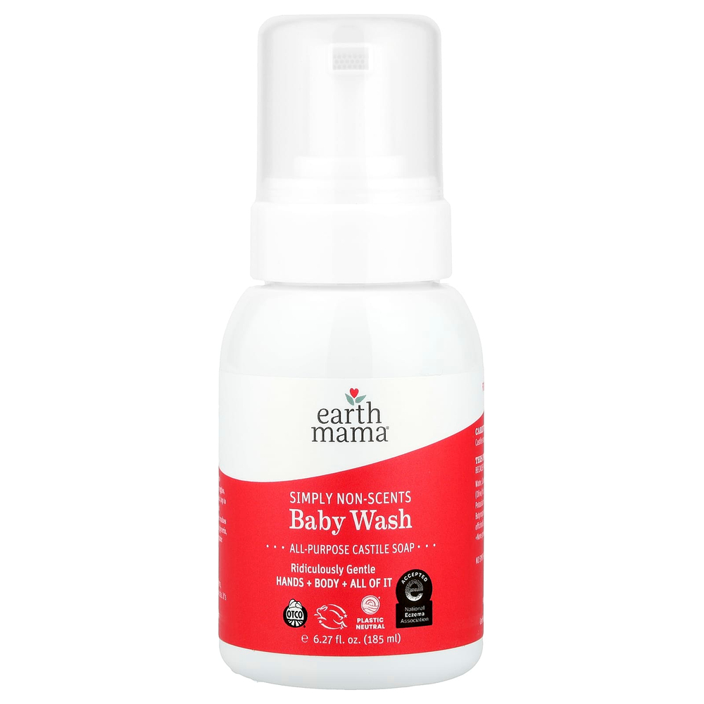 Earth Mama, Детское средство для душа, без запаха, 185 мл (6,27 жидк. Унции)