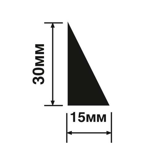 Молдинг из дюрополимера Hi Wood TR30 (30*15*2000мм)