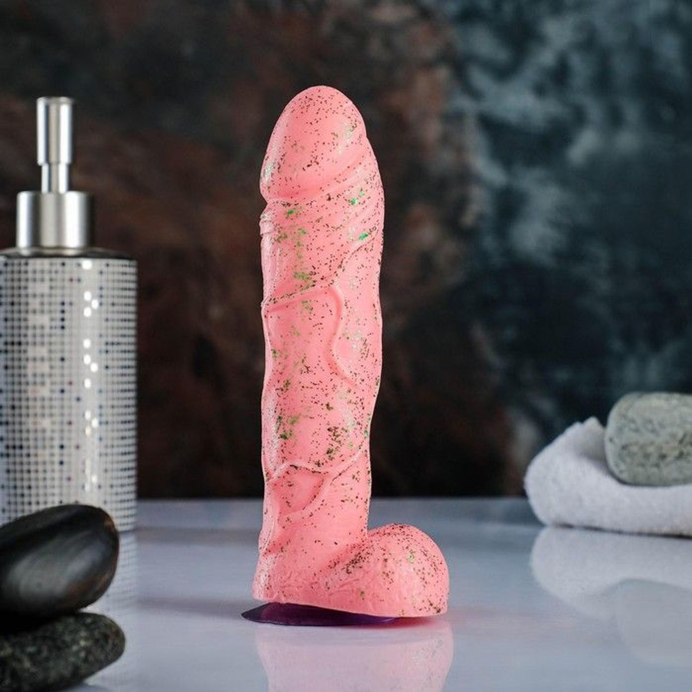 Фигурное мыло Только не в рот - 16 см. (Цвет: розовый)