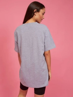 Футболка калифорния женская серая