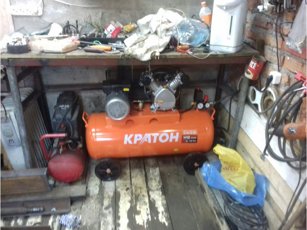 Компрессор с ременной передачей КРАТОН AC-440-100-BDV